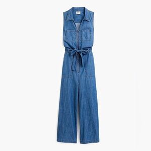 J Crew Point Sur Chambray Jumpsuit